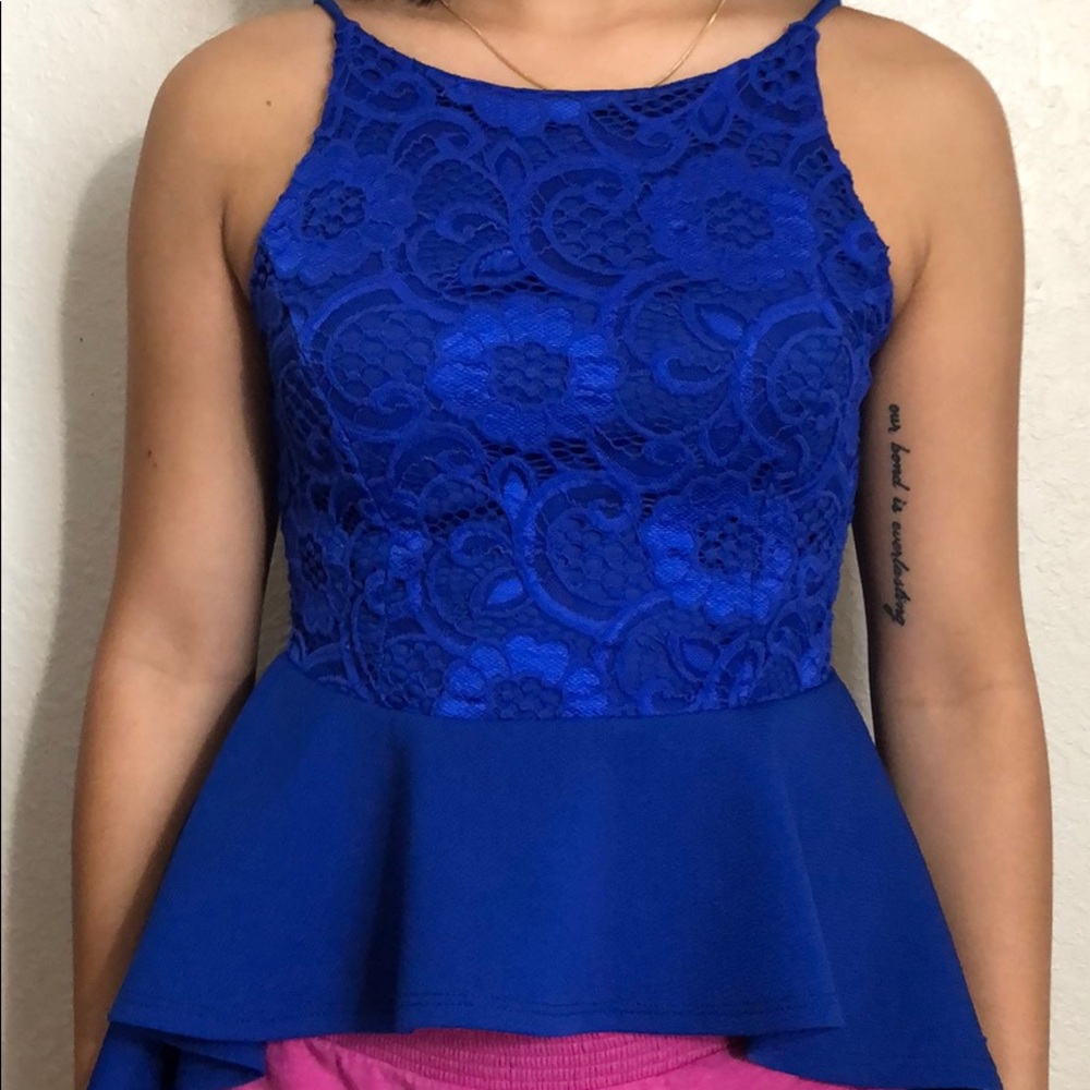 Classy blue shirt